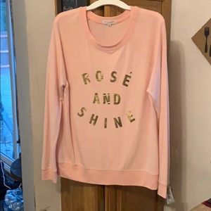 Rose’ and Shine pink sweater